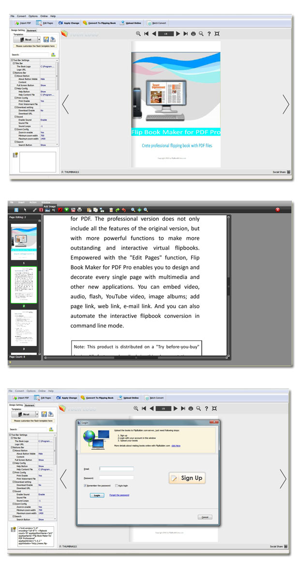 PDF to Flash Converter Pro software